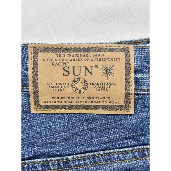 Racing Sun‎ Womens Size 16 Blue Jeans - Picture 8 of 9